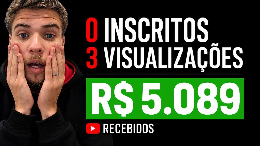 ganhar dinheiro no youtube sem inscritos